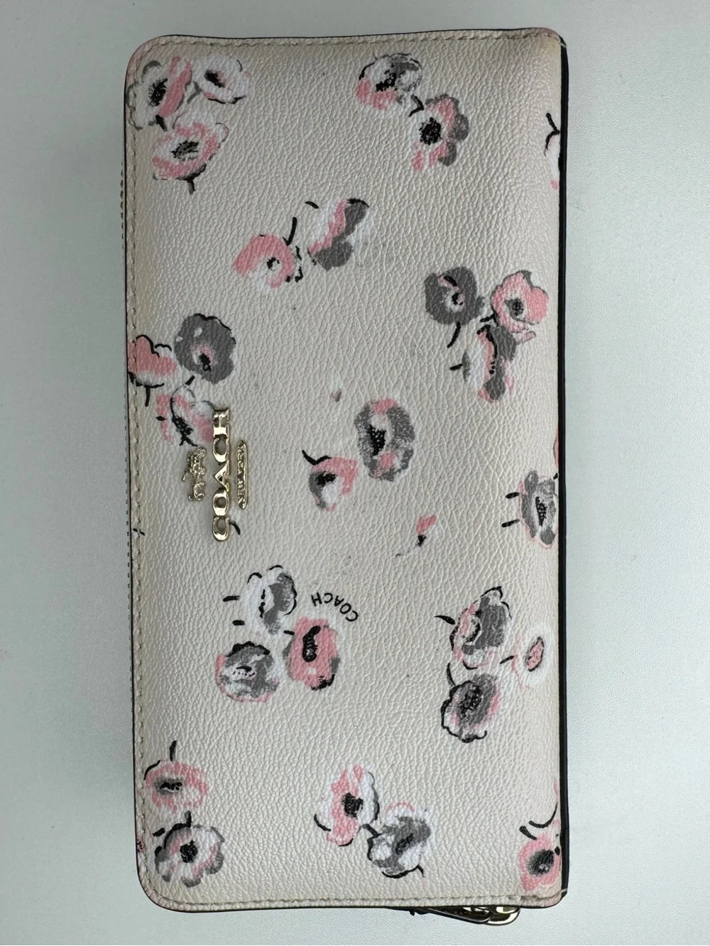 Coach Sierra Wildflower Floral Dome Satchel Shoulder Bag F37430 & Wallet